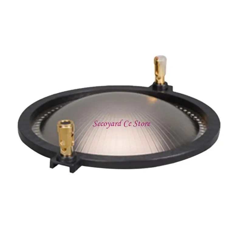 Сменные диафрагмы Твитер из титановой пленки обеспечивающий последовательно распределение высокочастотных динамиков.