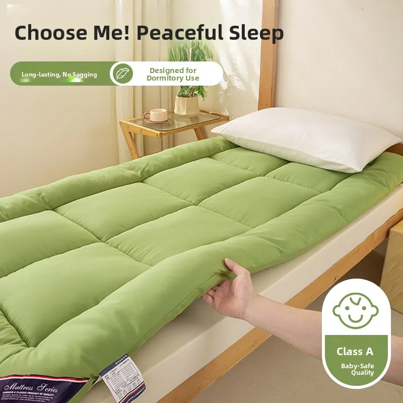 

Thickened Soft Mattress Tatami Bedding Single Person Dormitory Special Use Student Dormitory Mattress Pad Quilt 2025 New Design