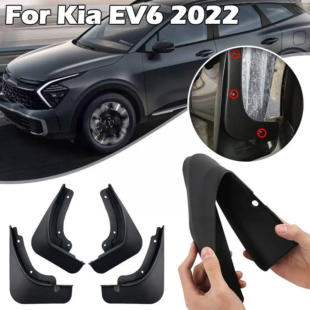 

For Kia Sportage 2023 Car Mud Flaps Mudguards Splash Baffle Wheel Accessories Mudflap Black Guards Fender A7A7