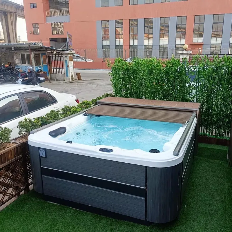 Factory   Sliding Swimming Pool Cover Hidden Deck Pool Cover Indoor Outdoor Swimming Pool Protective Cover Waterproof Insul