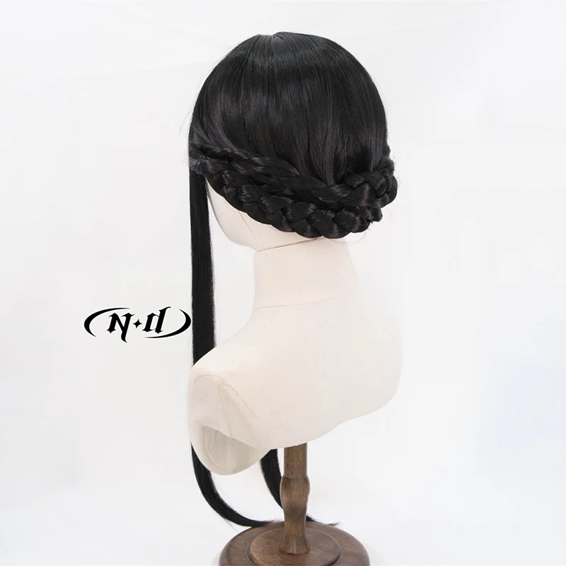 ND Yor Forger Cosplay Wigs Hairpiece Spy x Family Anime Cosplay Hair Wigs for Comic Con Coser Costume Theme Party Heat Resistant