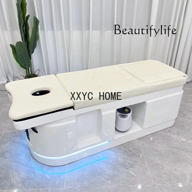 High-end fiberglass shampoo bed hairdressing decoración hogar