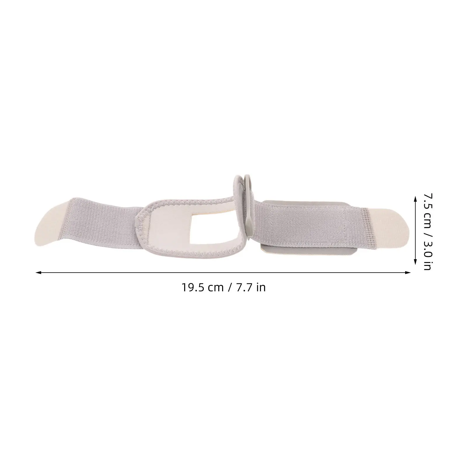 Funda protectora elástica gris para reloj inteligente, con acolchado antichoque, banda para el brazo transpirable, correa de reloj deportiva que absorbe la humedad.