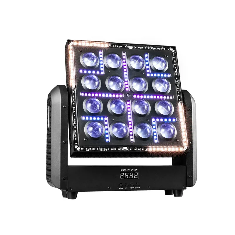 

High-Density RGB + White Pixel Bar – 16x10W Beam, 96 RGB, 108 Chase LEDs for Stage & Club Lighting