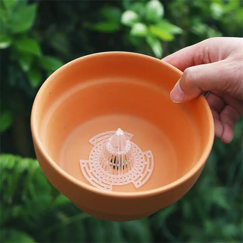 Grid Mat Bottom Net Prevent Soil Loss Breathable Leakproof Flower Pot Hole Mesh Cup Conical Bonsai Pot Bottom Coniform