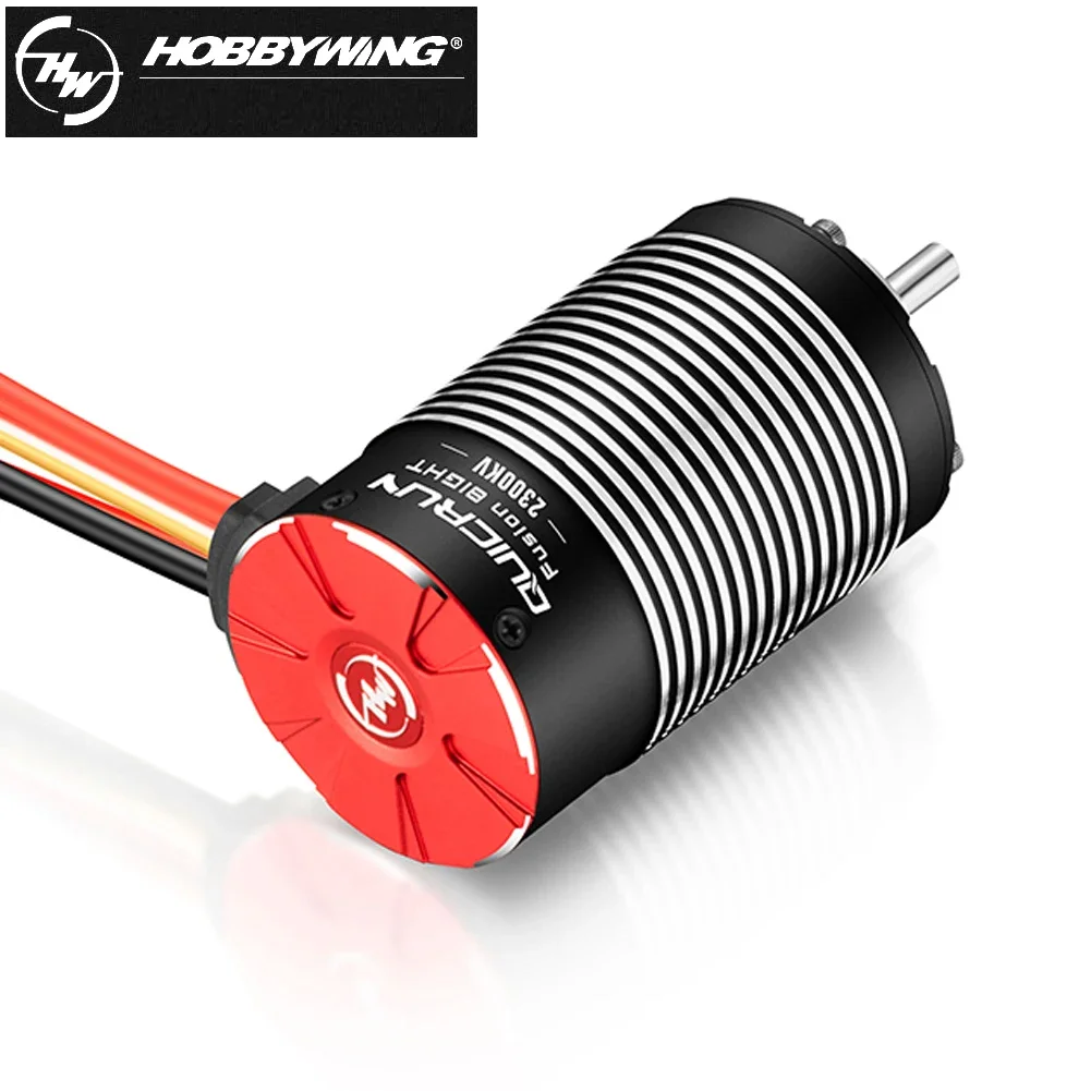HOBBYWING QUICRUN Fusion 8IGHT 2-IN-1 2300KV Brushless Sensored Motor ESC Integrated Power System for 1/8 RC Car Rock Craw