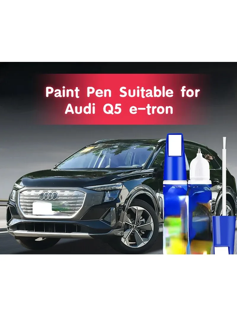 

Ручка для краски подходит для Audi Q5 e-tron Автомобильный фиксатор краски Damo Черный белый автомобильный Mulan Цвет Оригинальная краска для ремонта царапин Q5 e-tron