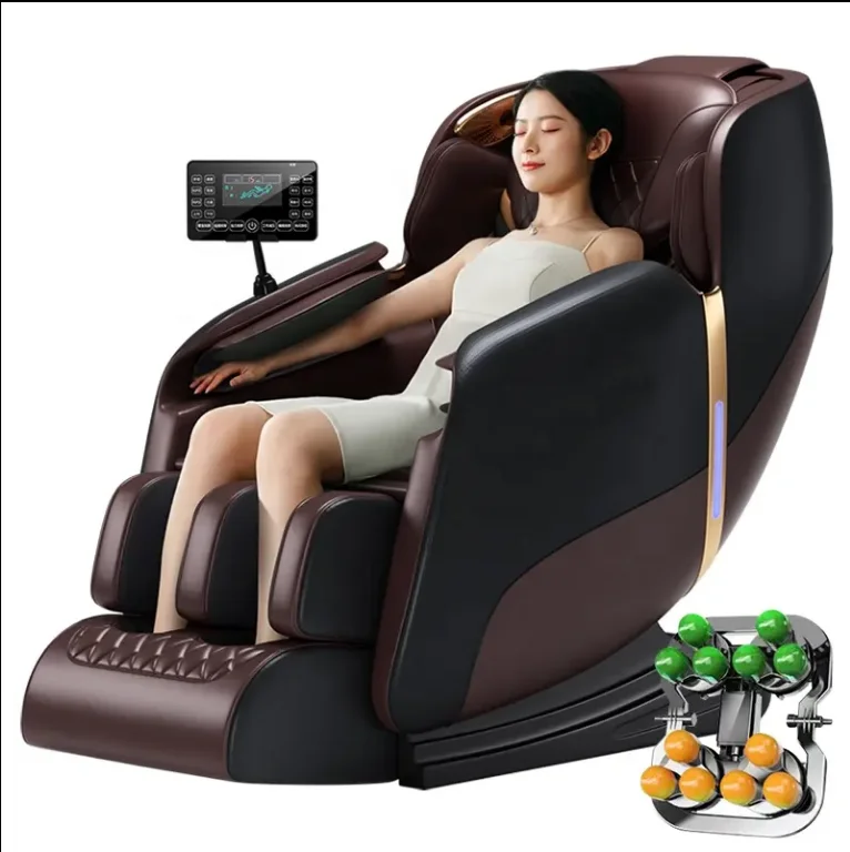Luxury Hifi Bluetooth Music Full Body Zero Gravity Massage Chair Armchair With Airbags