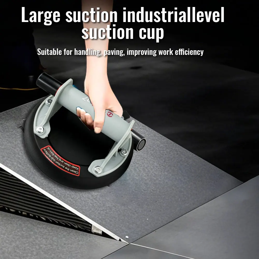 2PCS New Vacuum Suction Cup 200kg Loading Capacity Heavy Duty Vacuum Spreader for Tile Adsorption Granite Glass Lifting ﻿1PCS