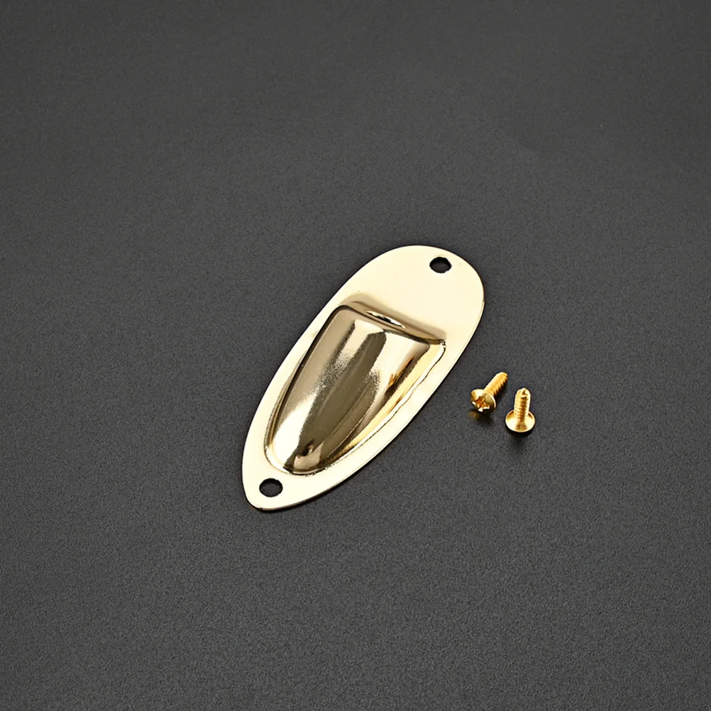 

Jack Guitar Plate Replacement for Electric Ship Type Socket Golden Metal Output