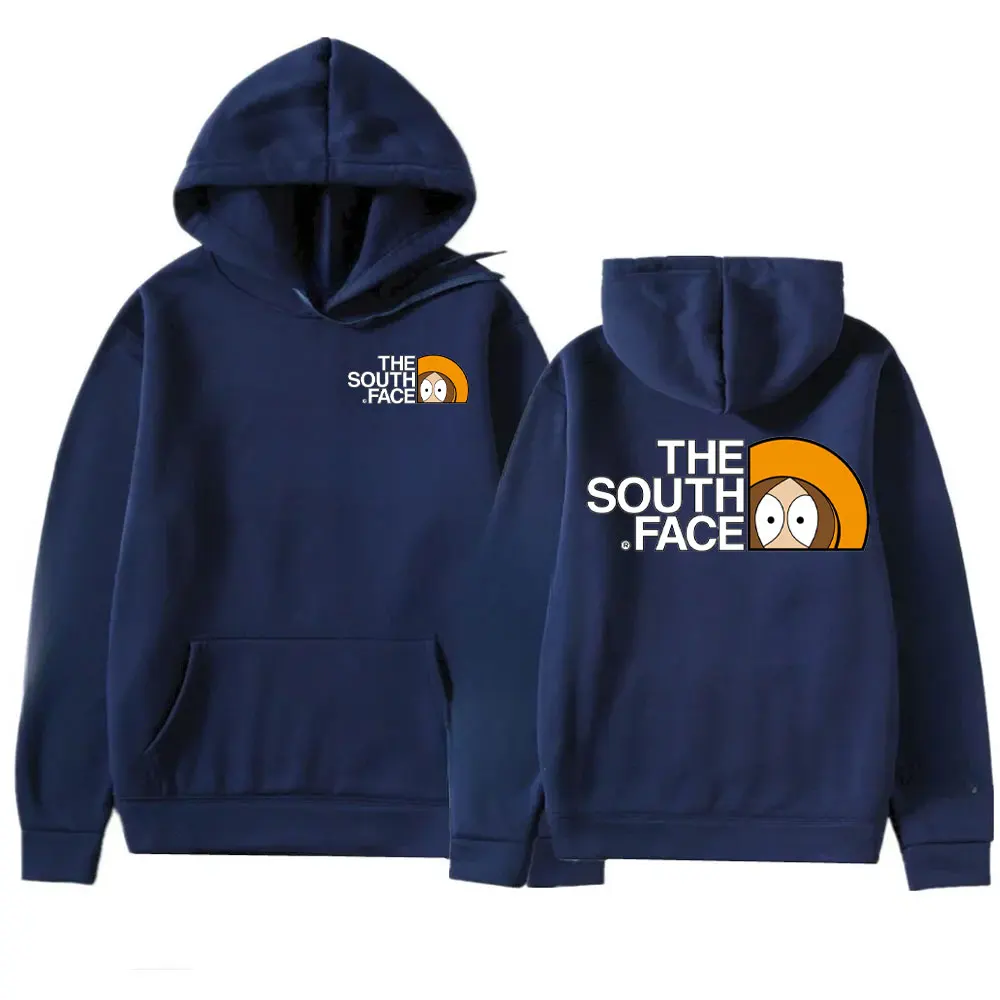 THE SOUTH FACE Hoodie Cute Anime Straight Uttta Cycling Stan Kyle Eric Cartman Kenny Printed Tops Streetwear S-South Park Hoody