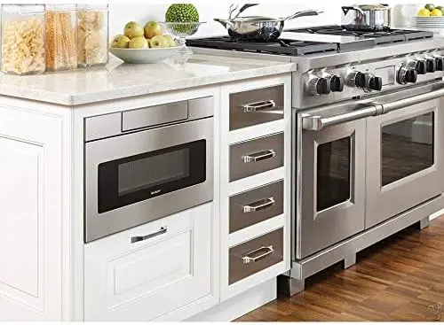 SMD2470ASY 24 polegadas 1.2 cu. f. Gaveta De Microondas De Aço Inoxidável, 950 W