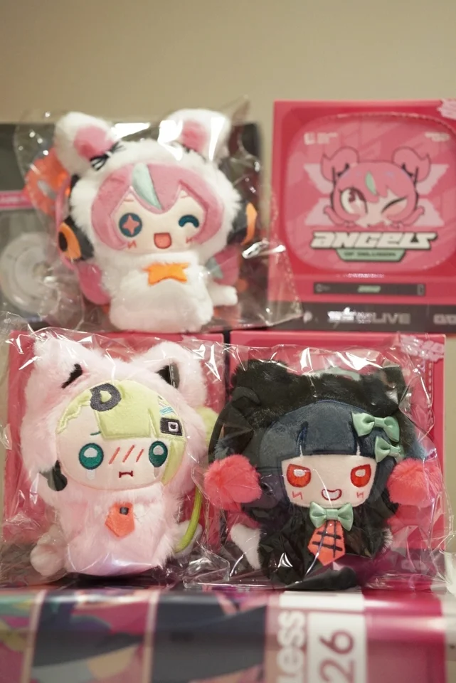 Zenless Zone Zero Aria Sunna Nangong Yu Tokyo Performance Angels Of Delusion Series Plush Keychain Pendant Anime Soft Doll Toys