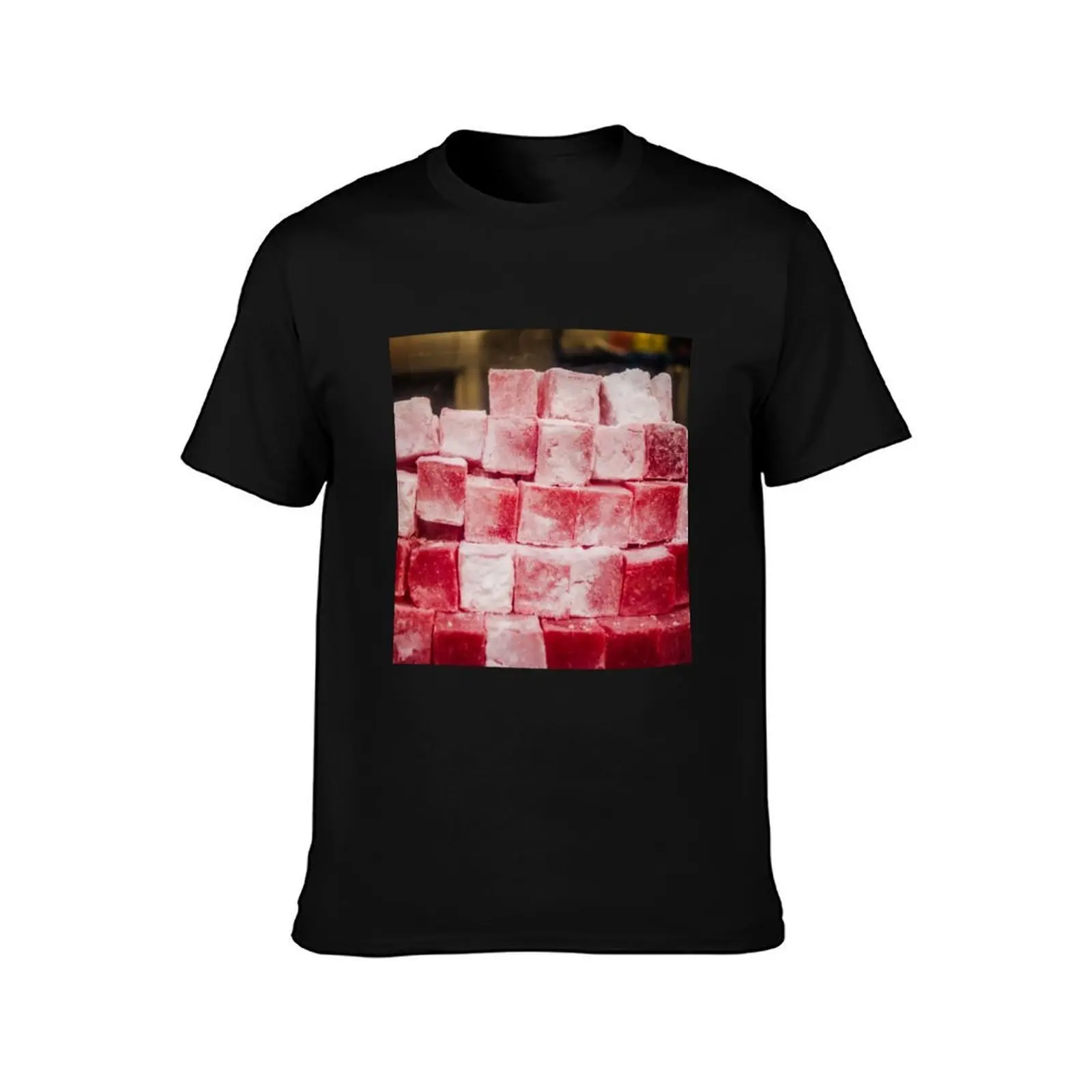 Turkish Delight T-Shirt, Summer Casual Cotton Tee, Oversized Streetwear Tops, Vintage Graphic Print, Loose Fit Short Sleeve