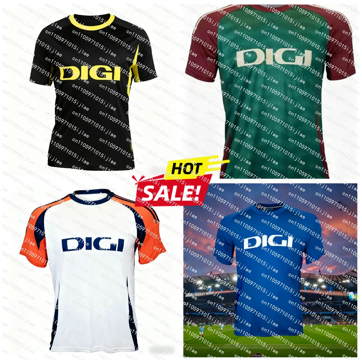 2025 Nueva camiseta de fútbol para niños y adultos 2025 Camiseta de fútbol Real Oviedo Deportes Entrenamiento de ocio al aire libre Camiseta transpirable de secado rápido