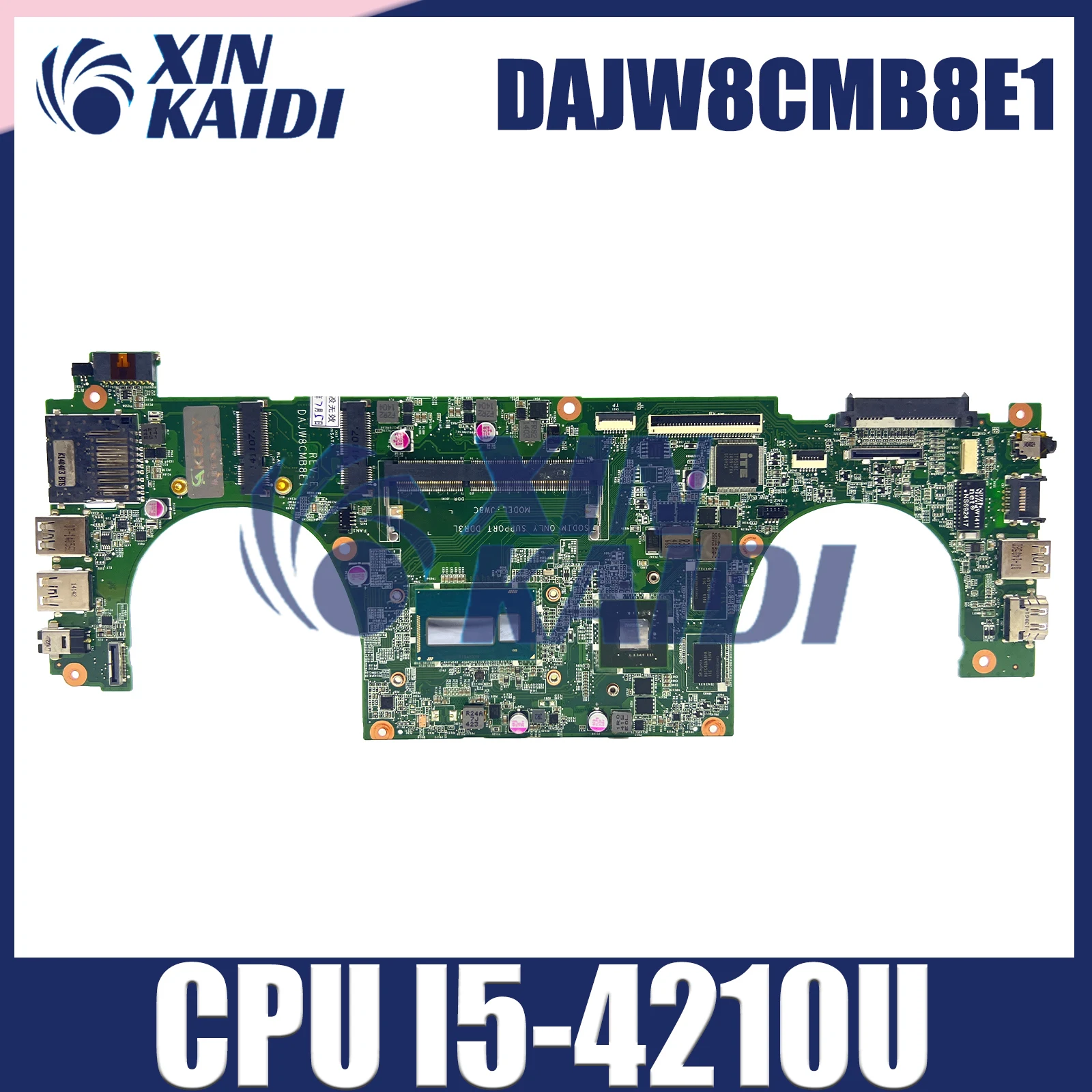 Mainboard For DELL Vostro 14 V5470 5470 5439 P41G Laptop Motherboard DAJW8CMB8E1 I5-4210 CPU GT740M 0Y8VHY