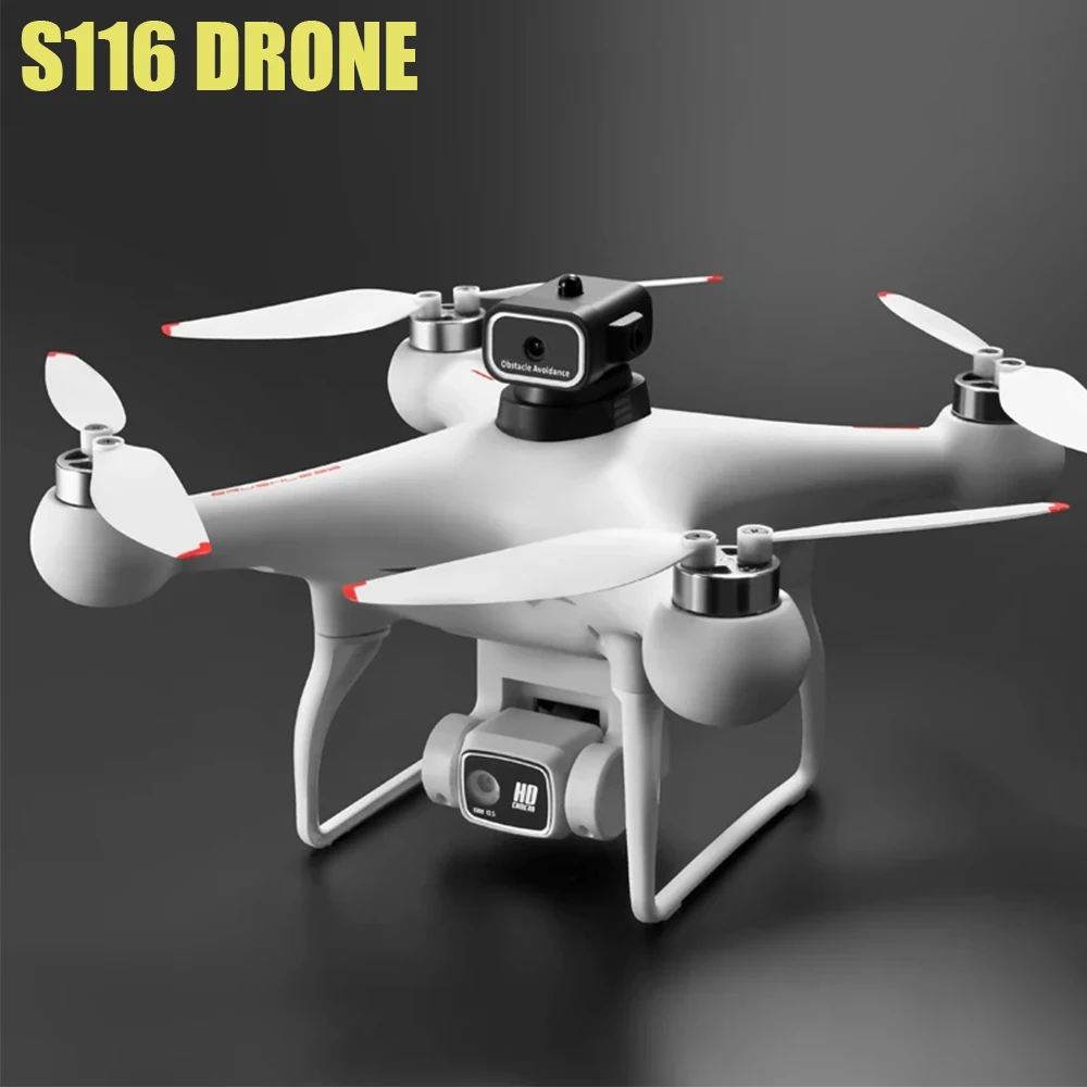 

Professional S116 MAX Drone 4K WIFI FPV Camera 360° Obstacle Avoidance Brushless Motor RC Quadcopter Mini Dron Toy