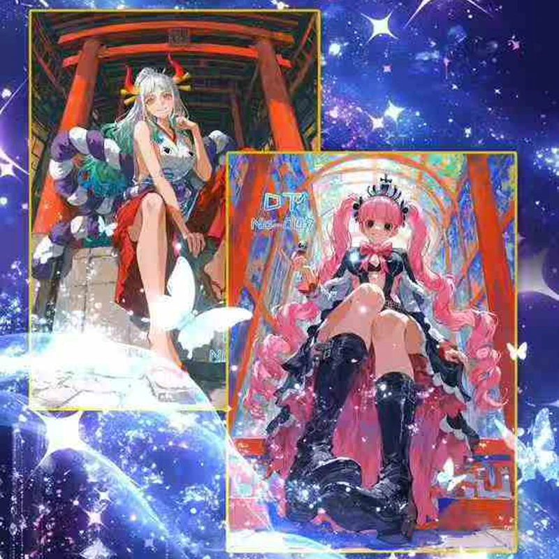 Venta al por mayor, caja de colección de Goddess Story, tarjeta de Metal, regalos Doujin CCG para niños, pasatiempos de cumpleaños