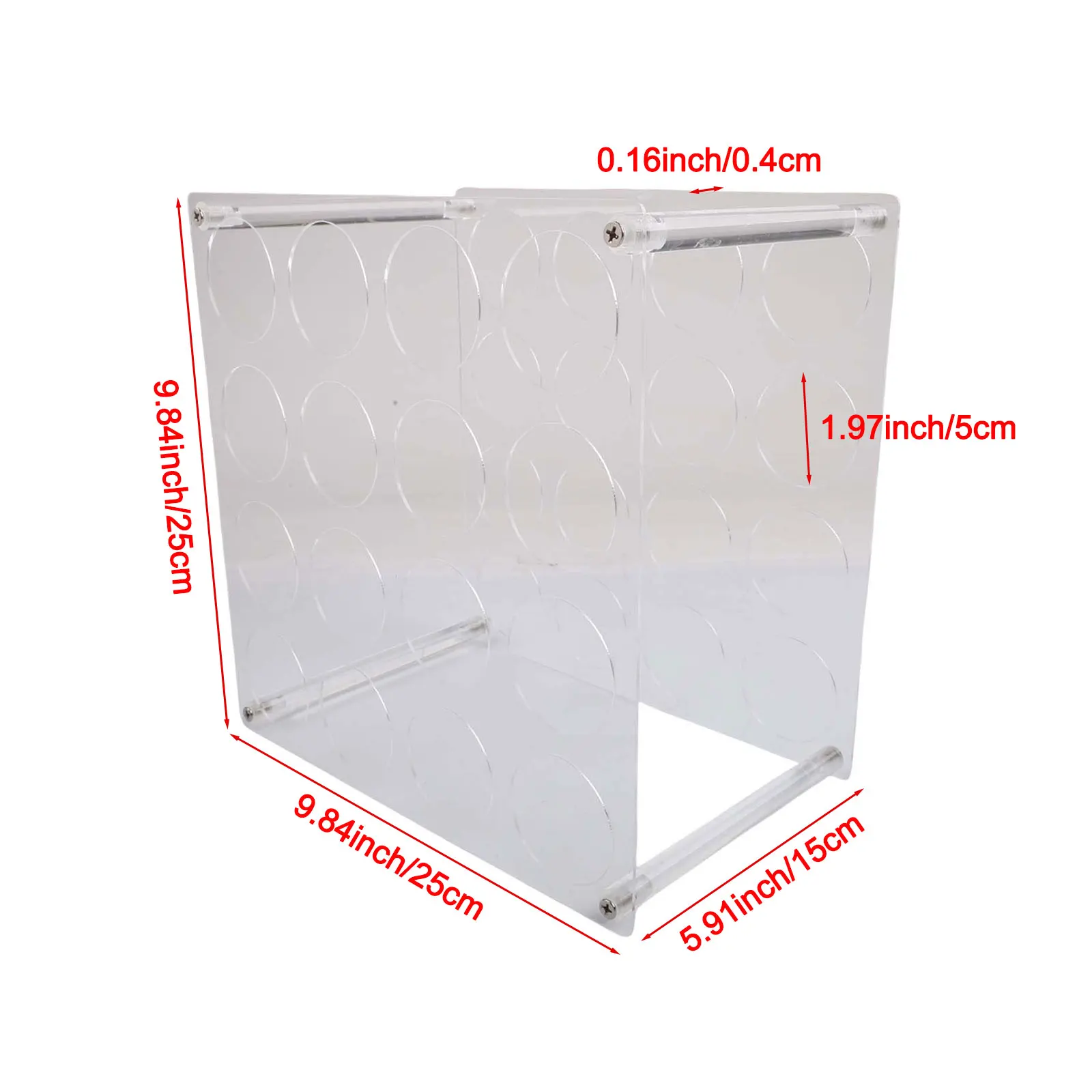 

Home Office Acrylic Storage Rack Acrylic Wrapping Paper Holder Removable Storage Rack Heavy-Duty Acrylic Paint And Paper Storage