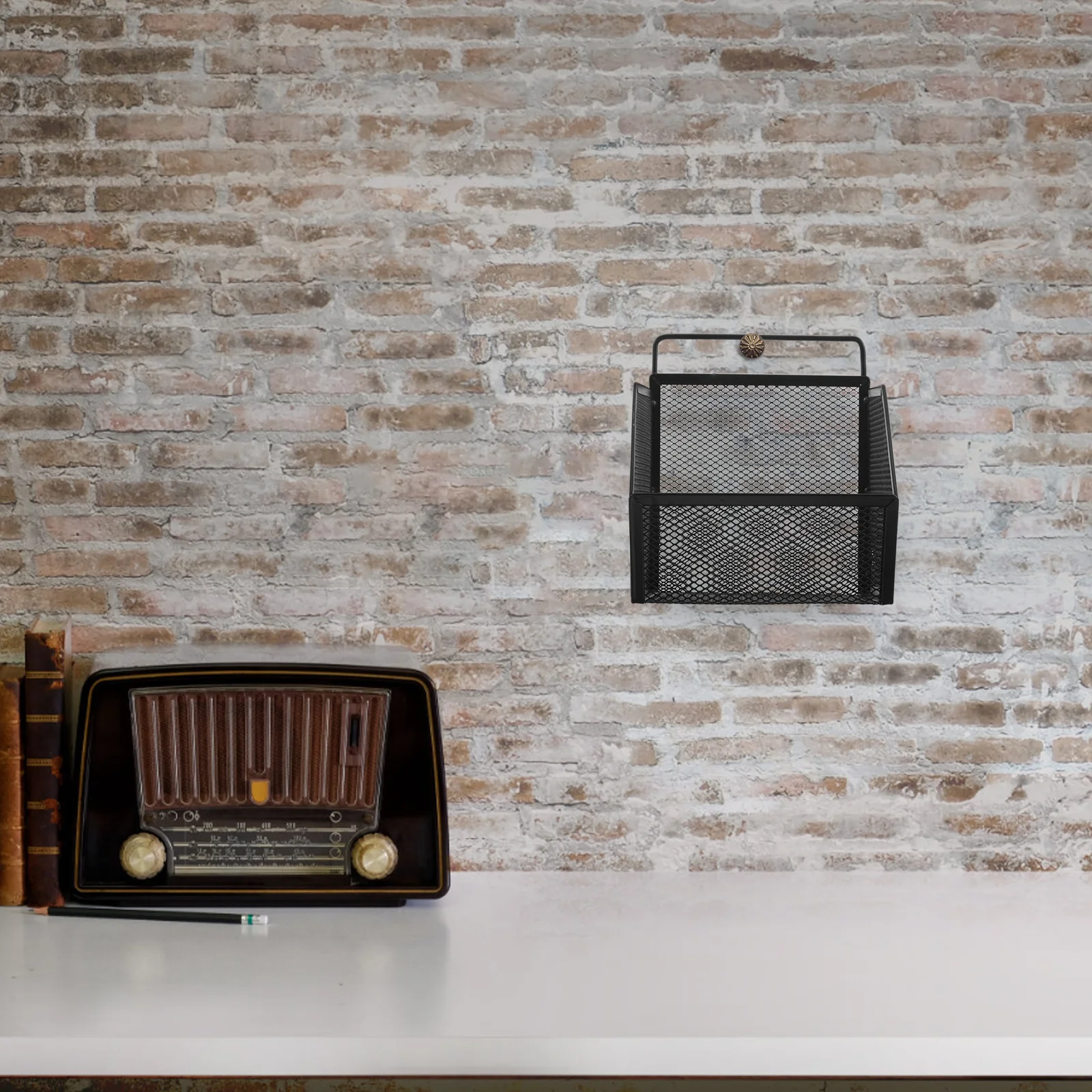 

Подвесной металлический настенный держатель для файлов, сетчатый органайзер, установка Nodrill, офисная корзина для документов, настенная сетчатая папка для хранения файлов