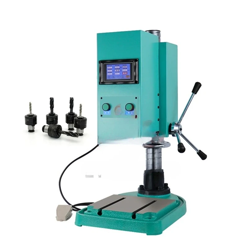 Industrial Precision Touch Screen Tapping Machine Vertical Type Universal Electric Tapper Threading Machine M3-M16-M36