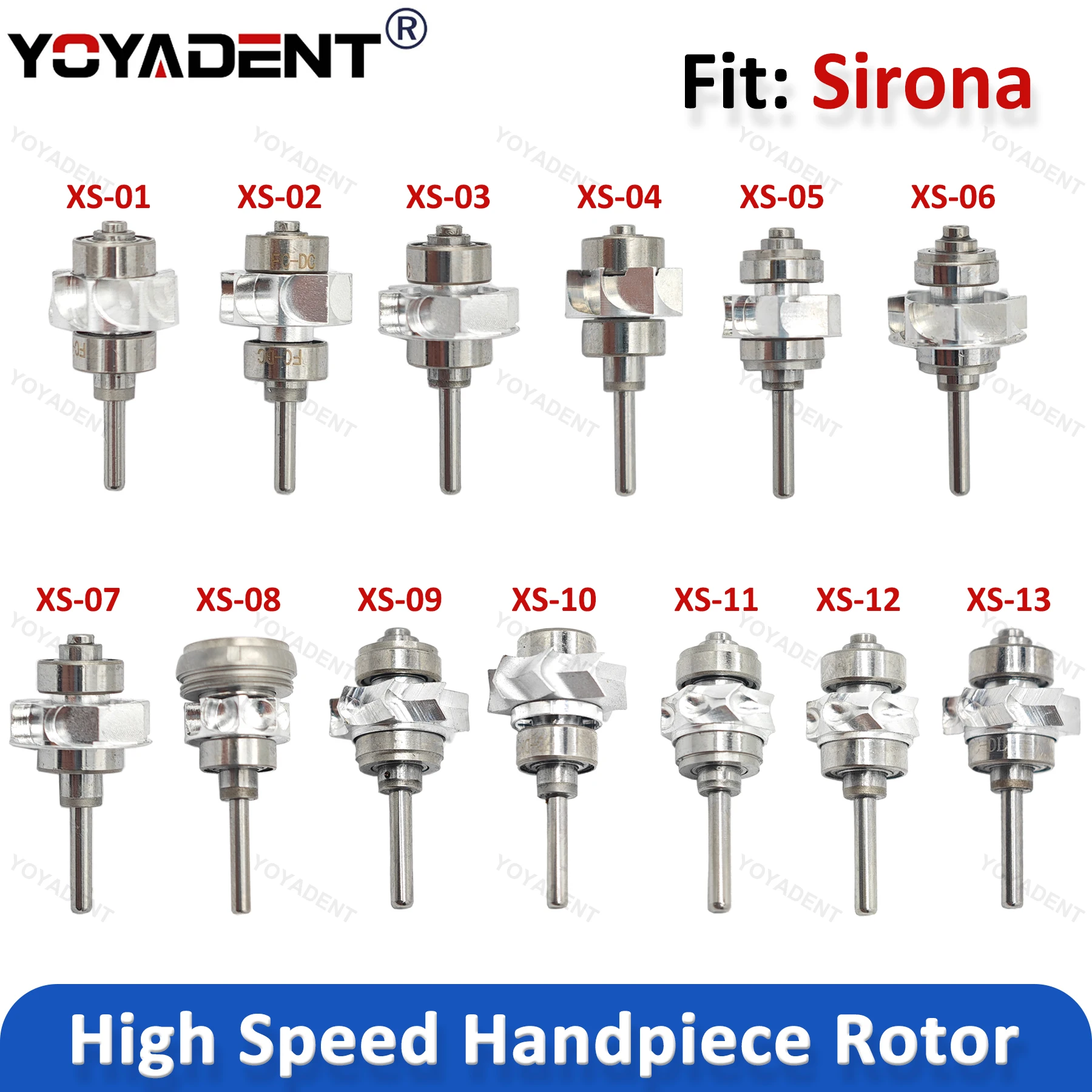 시로나 치과용 에어 로터 터빈 로터 카트리지 고속 핸드피스용 치과 재료