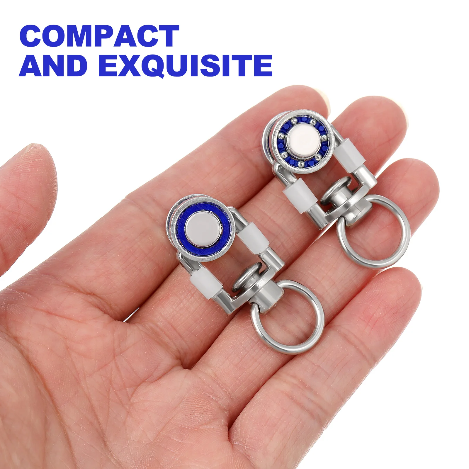 30 stuks gordijnrailrollen metalen schuifwiel zweefvliegtuigen voor plafond rail douchebaansystemen zwaar uitgevoerd glad stil