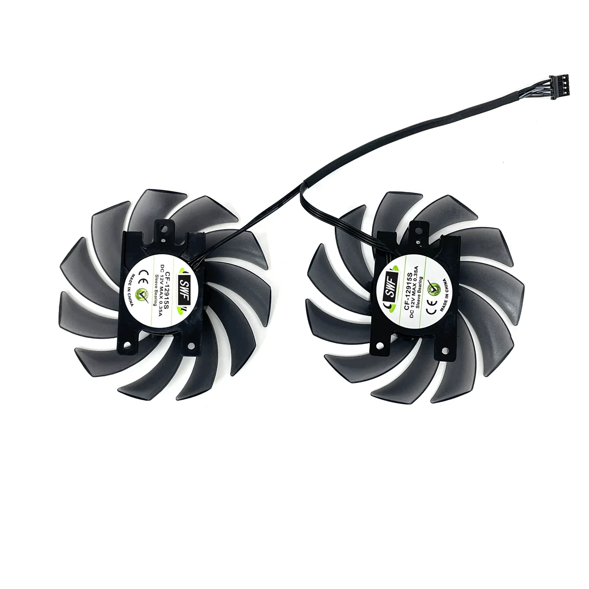 Ventilador de refrigeración CF-12915S 4P para INNO3D GeForce GTX 1660 2060 SUPER 6GB Twin X2, Enfriador de tarjetas gráficas de vídeo, nuevo