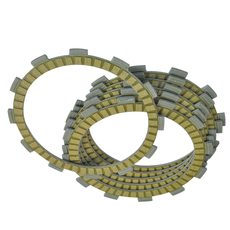 LOPOR 6+1 Pcs Motocycle Fibrous Clutch Discs Plates For SUZUKI SV400 01-05 SV400S 98-05 SV650/ SV650S 99-02 SV 400 650