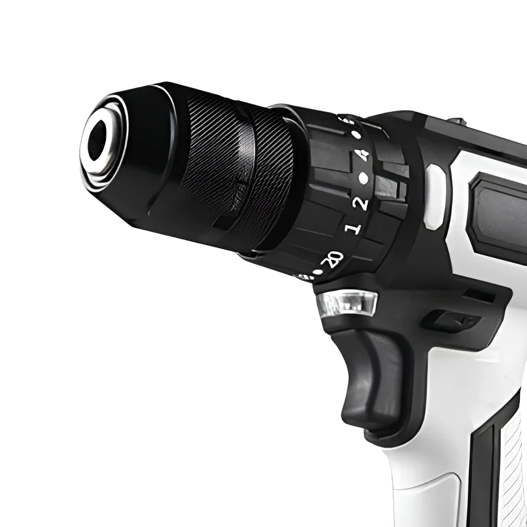 LYUWO pistol drill, multi-functional rechargeable lithium-ion battery powered hand drill, cordless electric drill