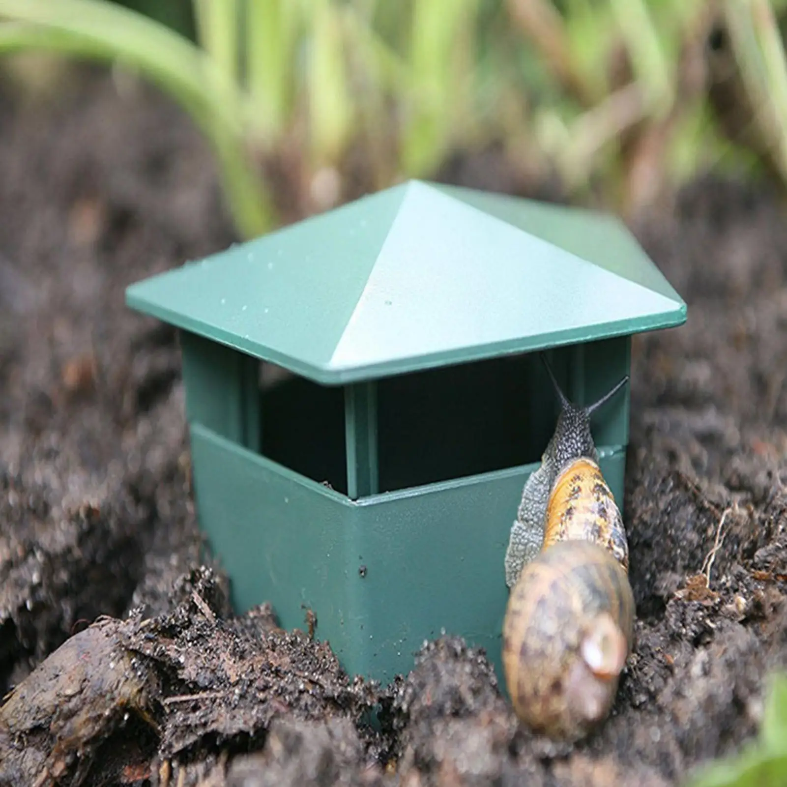 Slug Traps for Garden Reusable Portable Easy To Use Beer Bait Snail Trapper Slug House for Yard Farm Patio Lawn Aquarium Fish