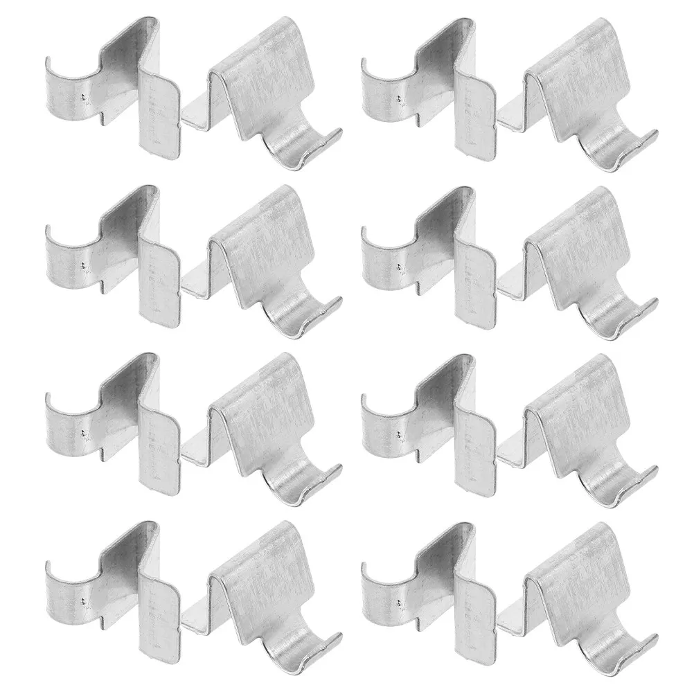 20pcs Cabinet Shelf Clips Metal Shelf Support Brackets Heavy Duty For Office Cabinet Wood Shelving Bookshelf Display Case view 6