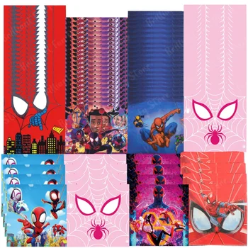 20/100 Stuks Spiderman Servetten Papier Wegwerp Spider Gedrukt Servetringen Voor Baby Douche Kids Verjaardagsfeestje Levert decoratie