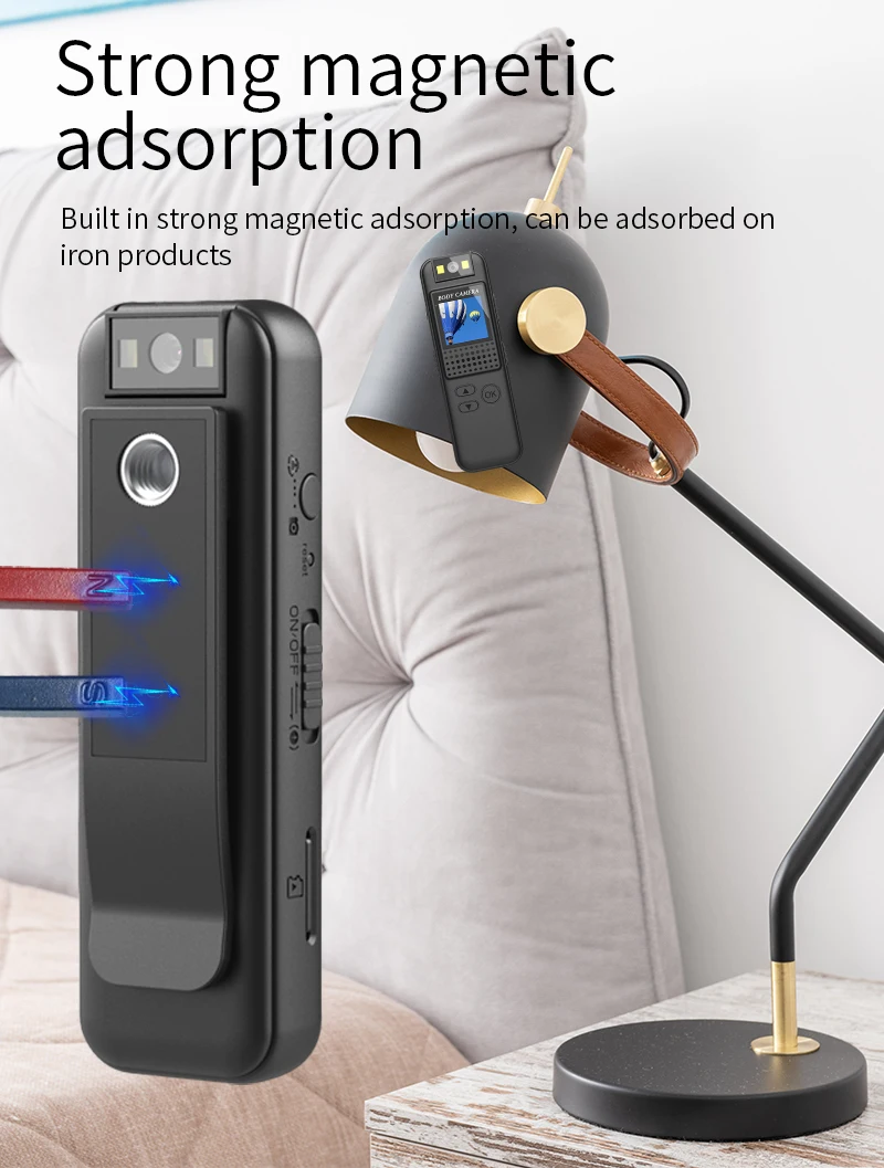 1080P Night Vision Action Camera Audio Video clip Recorder WIFI mobile detection mini camera portable video recorder with screen