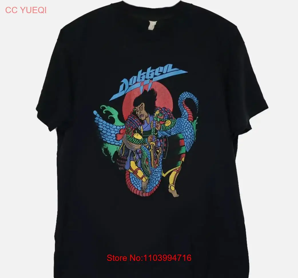 Dokken Gift For Fans Black T-Shirt Cotton All Size S-5XL