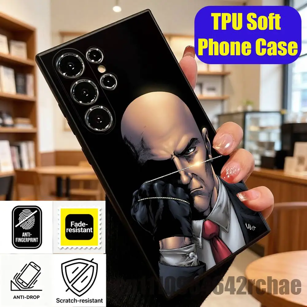 For Agent 47 Hitman Phone Case For Samsung Galaxy S23 S24 S26 S25 S22 S21 S10 5G Ultra Plus Fe Custom Cover view 6