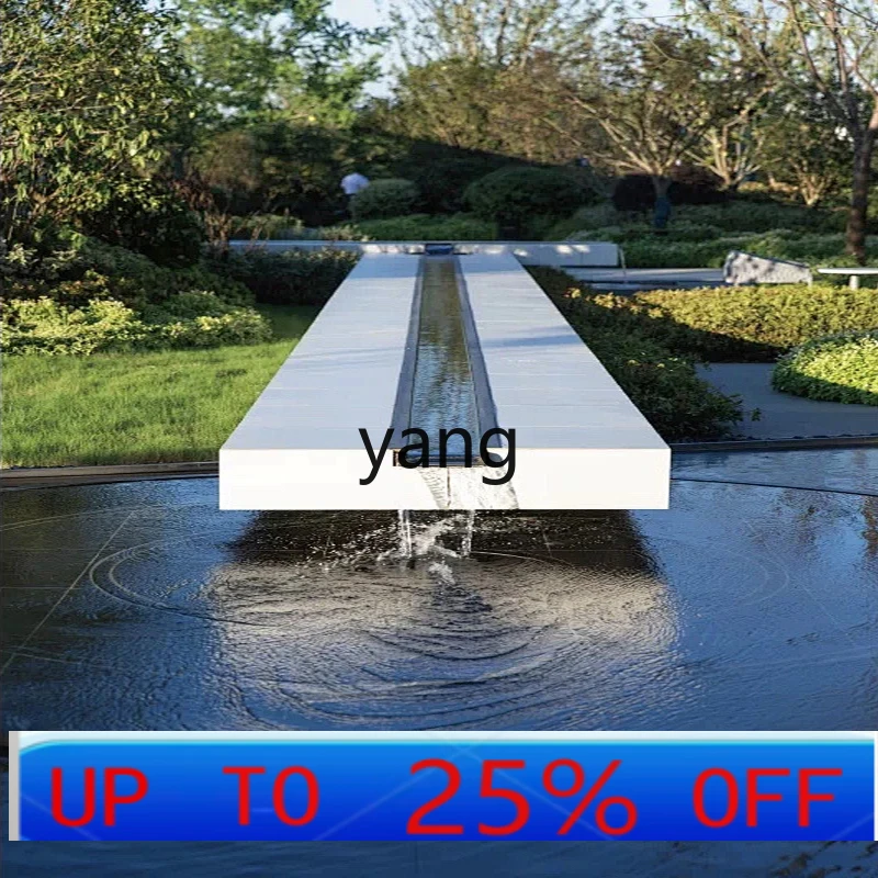 

CX Yuchi waterfall outlet courtyard wall flow tank garden landscaping