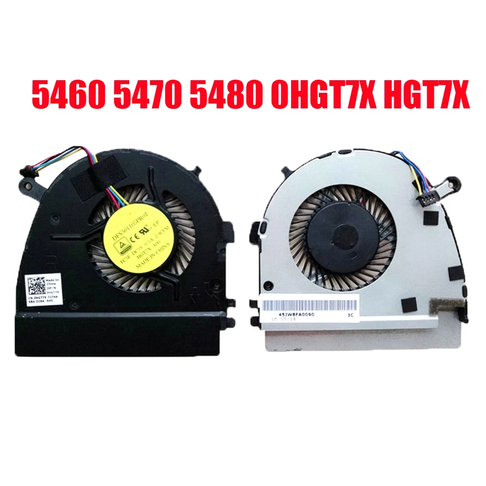 

Laptop GPU Fan For DELL For Vostro 5460 5470 5480 DFS501105PR0T FC5F 0HGT7X HGT7X DC5V 0.5A New