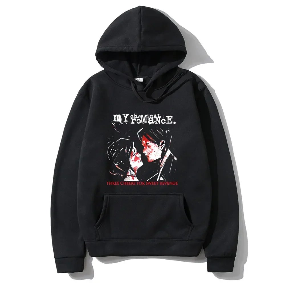 MY CHEMICAL ROMANCE THREE CHEERS FOR SWEET REVENGE Hoodie Sweatshirt Men Women Cotton Hoodies Fashion Loose Hoody Sweatshirts