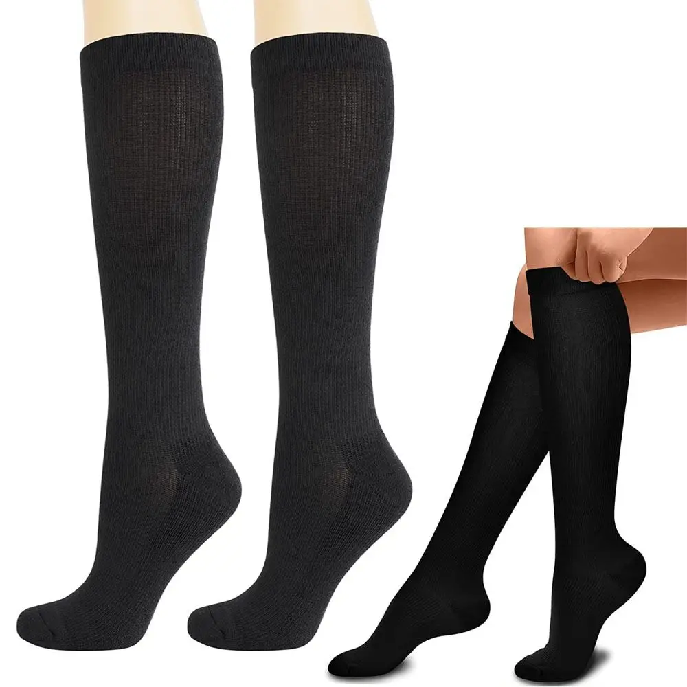

Comfortable Soft Travel Stockings Knee High Anti-Fatigue Compression Socks