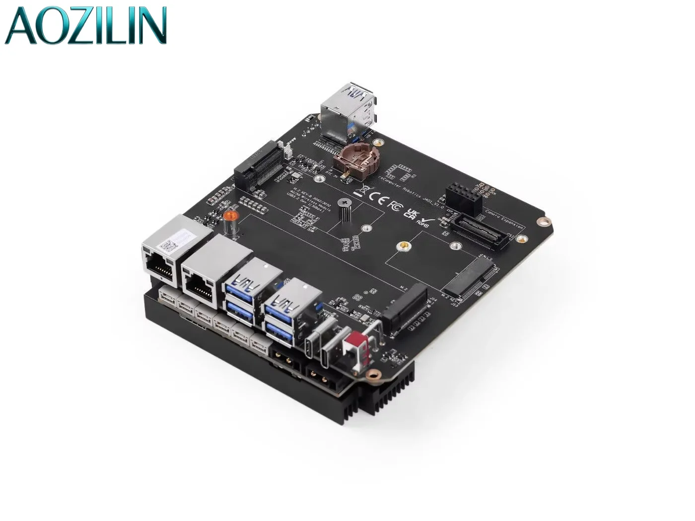 AOZILIN Robot Industrial AI Carrier Baseboard Multi High Speed IO Edge Computing Expansion Motherboard