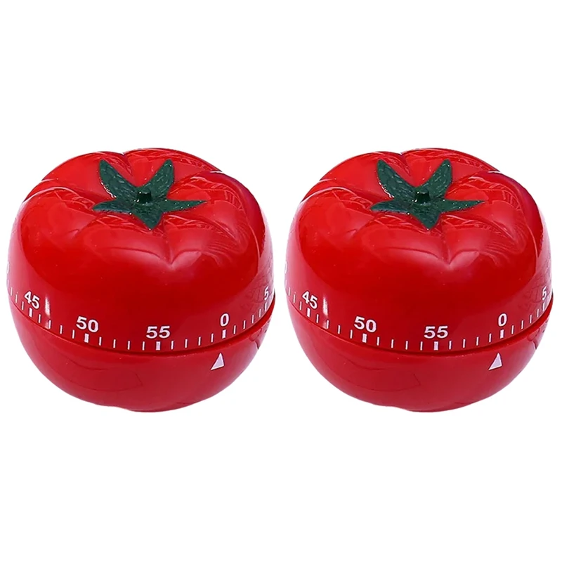 Tomato Countdown Kitchen Still Reminder Mechanical Countdown Alarm Clock Cooking Tools Game Countdown