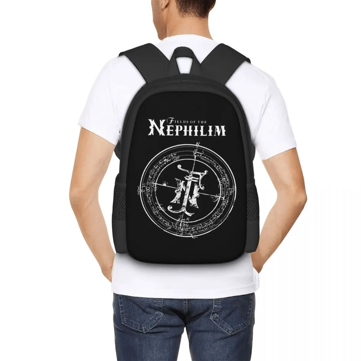 

Fields Of The Nephilims Forever Remain Student Backpack School Bag Hiking Travel Daypack for Men Women Bookbag Shoulder Bags