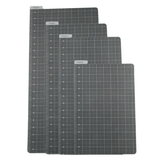 Weeks Travelers Notebook A5 A6 Writing Mat Pad PVC Grid Sewing Cutting Mats Ruler Board Drawing Clipboard Measuring Supplies 4