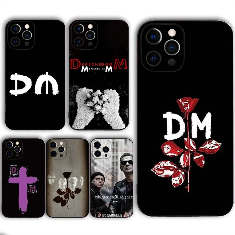 D-Depeche Mode Rock-ES Band  Phone Case  For IPHONE 15,13,14,12,Mini ,11, Xr, X ,Xs Pro Max 8, 7 Plus Back Cover