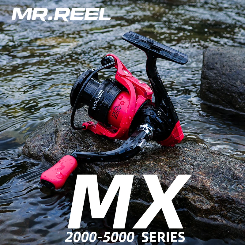 Mr. reel MX2000-4000 metai spool 5.2:1 Übersetzungs verhältnis Spinnrad frisch und Salzwasser Angel rolle