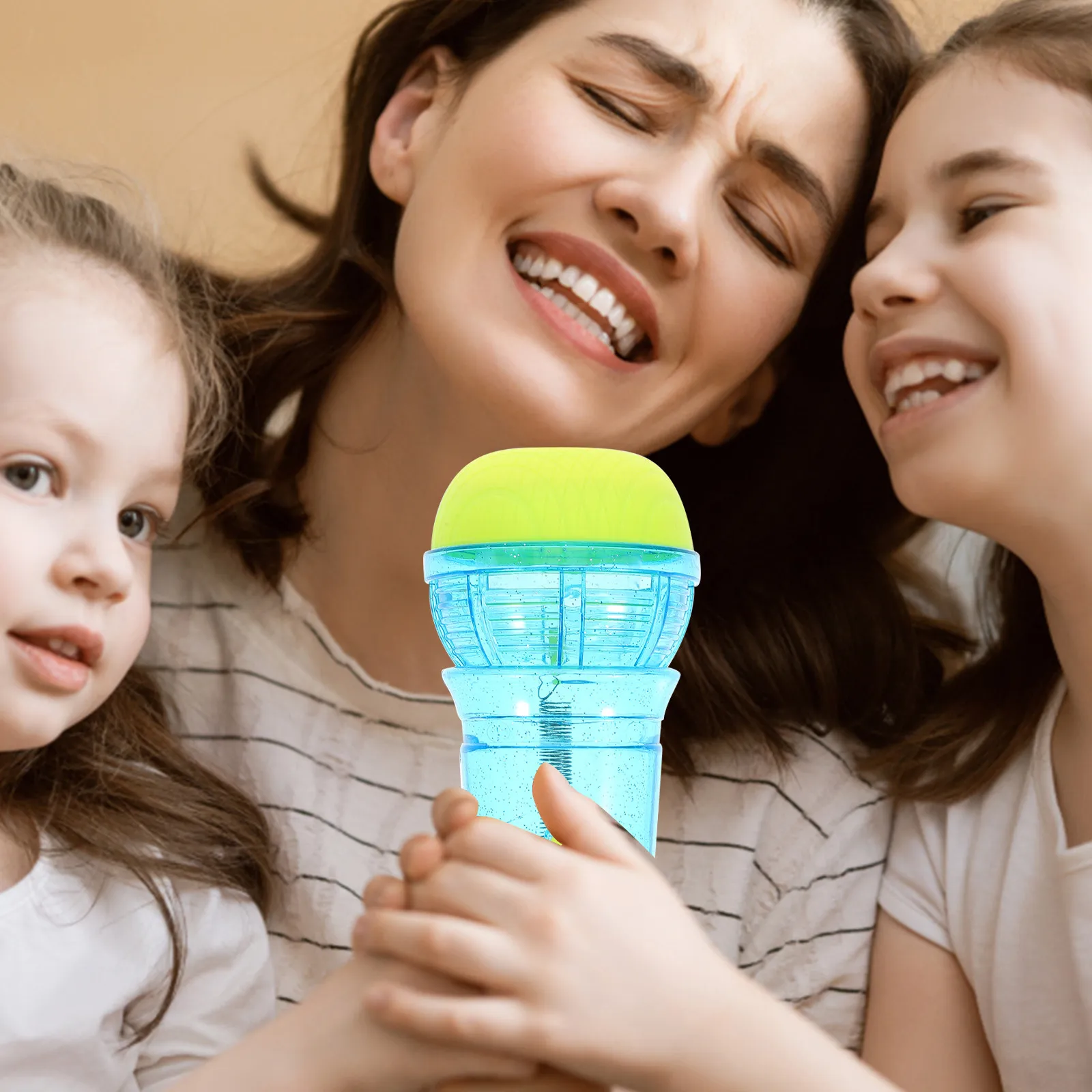 

Toddler Echo Microphone Pretend Play Kid Performance Photo Prop Lightweight Safe Echo Microphone for Stage Cosplay Party