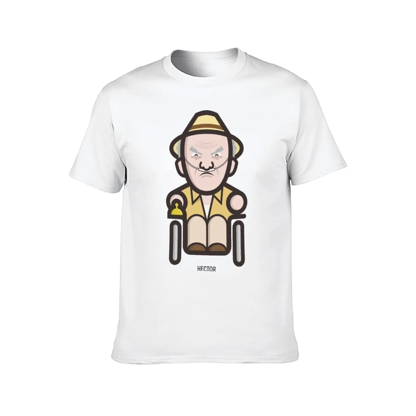 Breaking Bad Icon Set - HECTOR SALAMANCA T-Shirt cotton t shirts man 100% cotton tshirt 100% T-Shirt