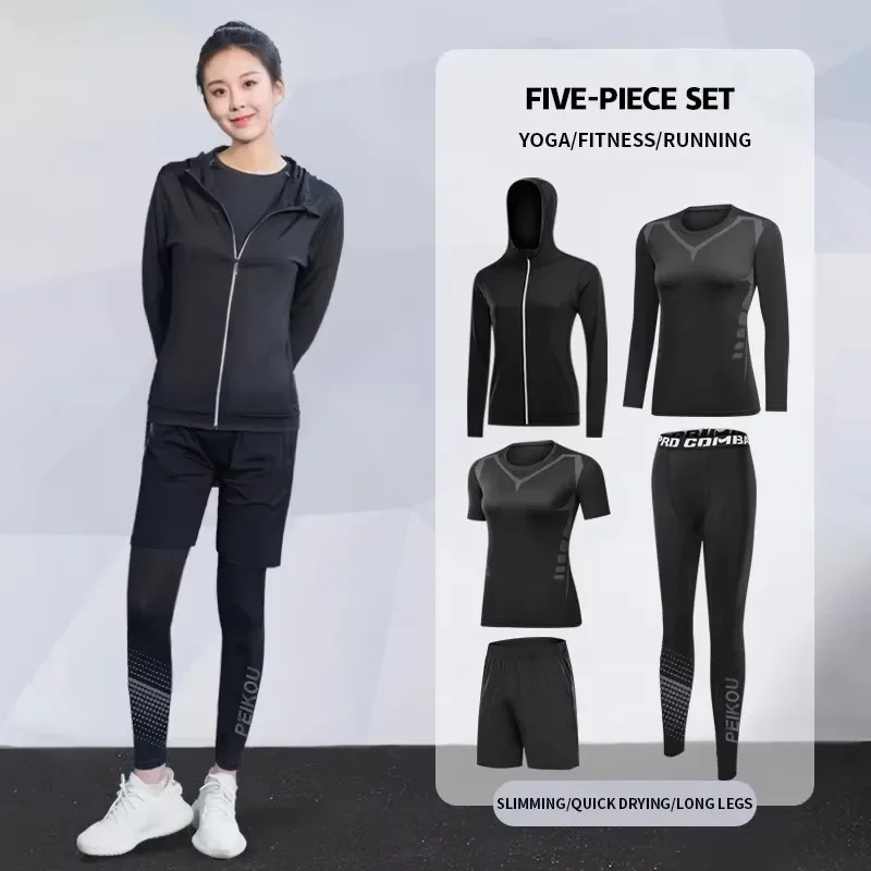 women's-all-season-sports-set-lightweight-breathable-and-burden-free-highly-elastic-and-quick-drying-yoga-and-fitness