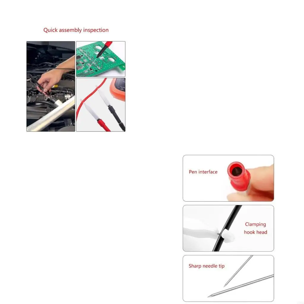 Kfz-Diagnosetester-Pin-Set, Hand-Multimeter-Sondenstift-Set, langlebig